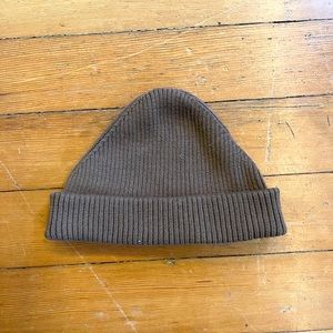 James Street Co. Walnut cotton port beanie
